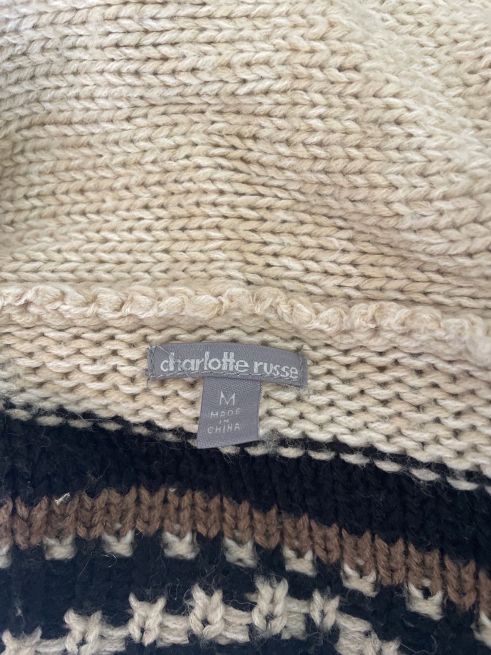 Patterned Cardigan - Picture 3 of 5